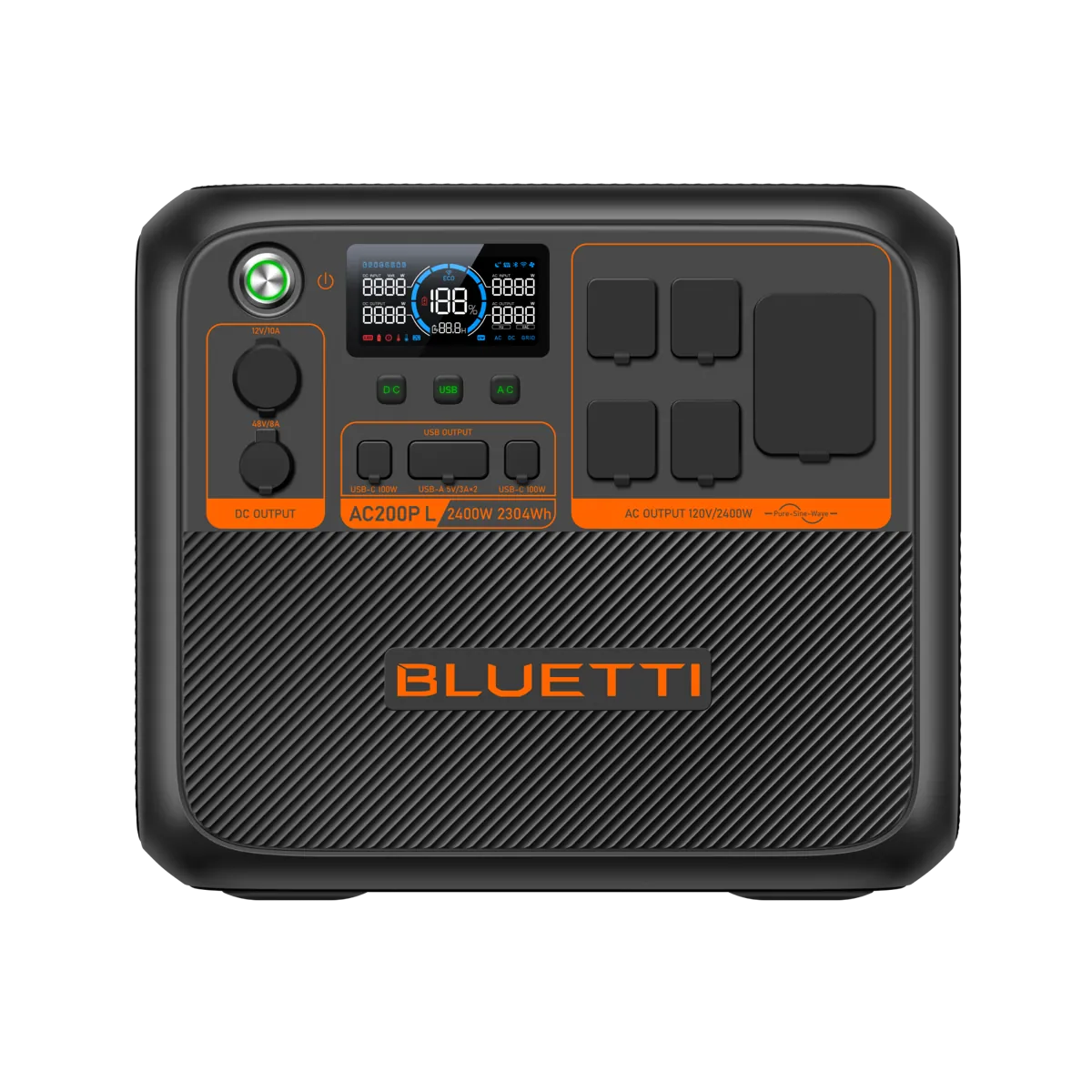 Зарядна станція Bluetti AC200PL 2400 Вт / 2304 Вт·год