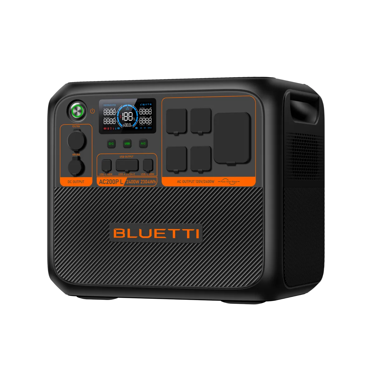 Зарядна станція Bluetti AC200PL 2400 Вт / 2304 Вт·год 2