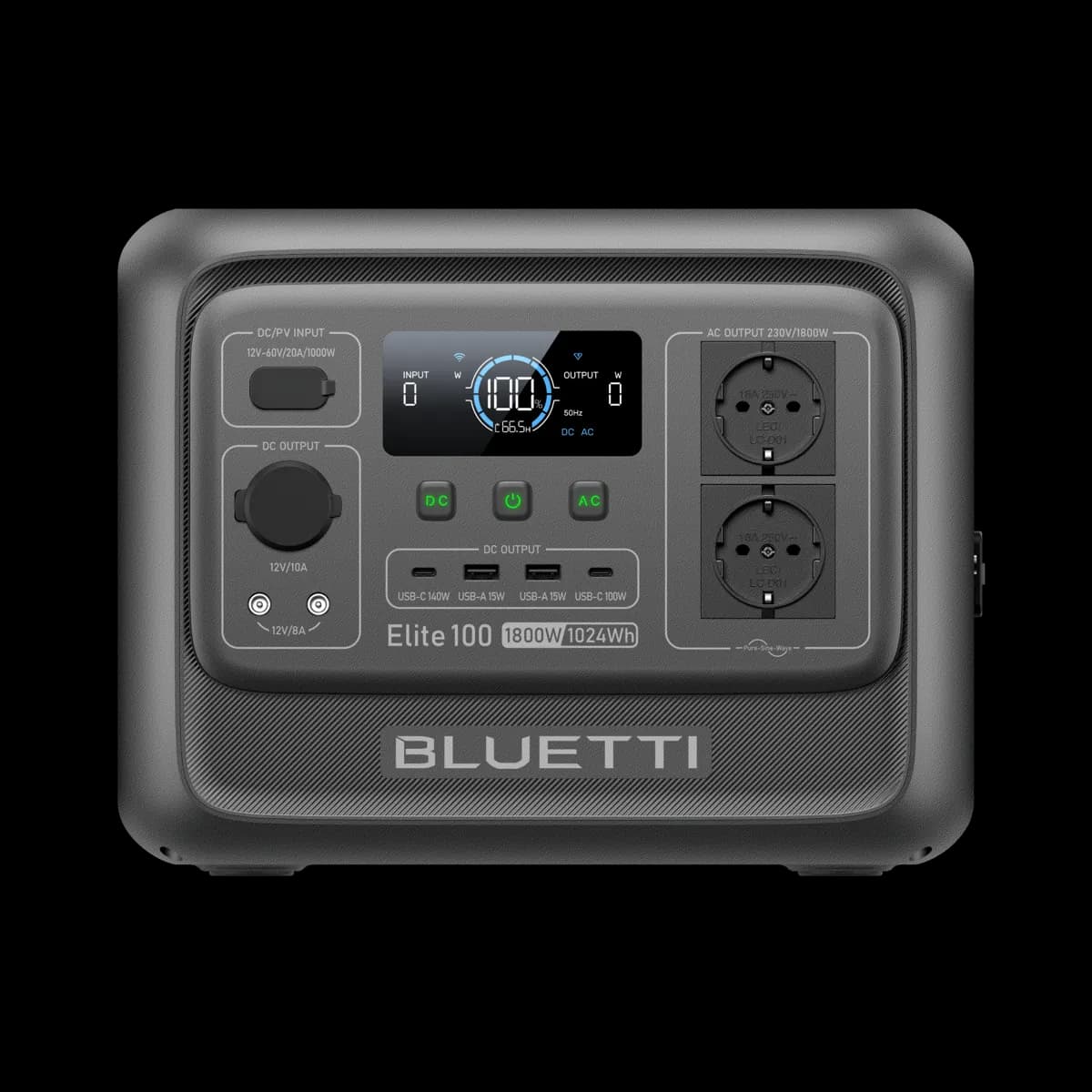 Зарядна станція Bluetti Elite 100 V2 1800 Вт / 1024 Вт·год