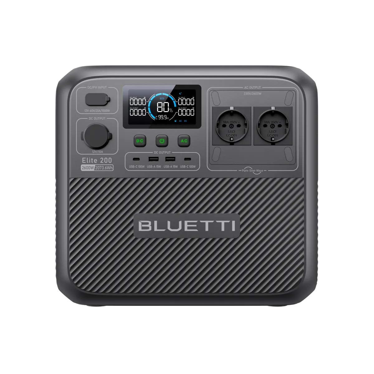 Зарядна станція Bluetti Elite 200 V2 2600 Вт / 2073 Вт·год 2