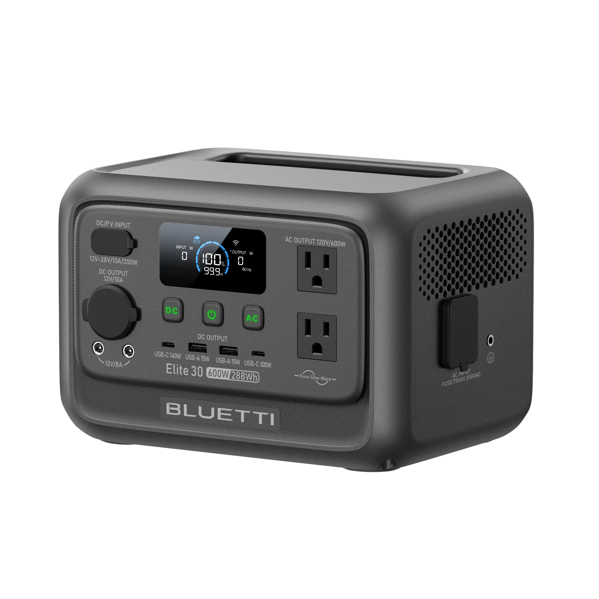 Зарядна станція Bluetti Elite 30 V2 600 Вт / 288 Вт·год 3